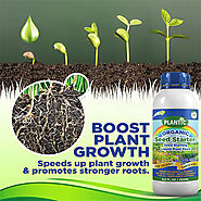 Plantic Organic Seed Starter Food Liquid Fertilizer For Seedlings & Starter Plants