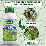 Plantic Organic GreenDrop Plant Food Liquid Fertilizer For Growth & Greening
