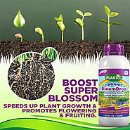 Plantic Organic BloomDrop Liquid Plant Food For Buds, Flowers & Fruits