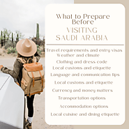 What To Prepare Before Visiting Saudi Arabia