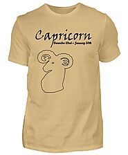 Zodiac Sign Capricorn | Custom T Shirts