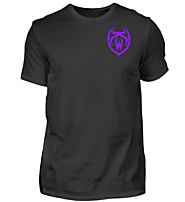 Shirtee offers custom T-shirts with the KROWW Emblem/Royal Violet