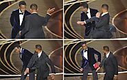 On the Oscars stage, Will Smith smacks Chris Rock.
