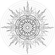 Solar mandala