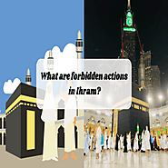 What are forbidden actions in Ihram?