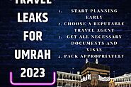 Travel leaks for Umrah 2023