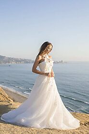 Designer Beach Wedding Dresses