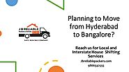 Moving from hyderabad to bangalore