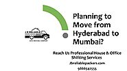 Moving from hyderabad to mumbai