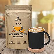Turmeric Coffee with Stainless Steel Mug - Flat 30% Off – Auric