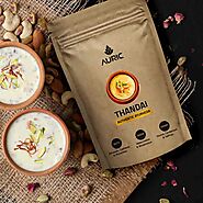 Best Instant Ayurvedic Thandai Powder Online | Hot & Cold Beverages | Auric