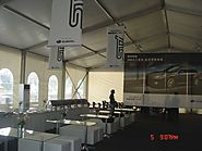 A Frame Tent for SUBARU Car Trade Show