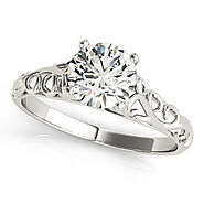 Solitaire Style Diamond Engagement Rings