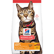 Hill's Science Diet - Adult Light Dry Cat Food