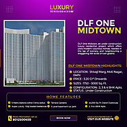 DLF One Midtown In Moti Nagar, Delhi | Price , Floor Plan, Brochure