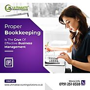 Bookkeeping Services in London, UK - Fully Qualified Bookkeepers | Ultimate Accounting & Tax Solutions