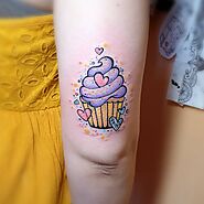 Tattoo Ideas For Cupcake Lovers With Small Simple Designs