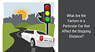 What Are the Factors in a Particular Car that Affect the Stopping Distance?