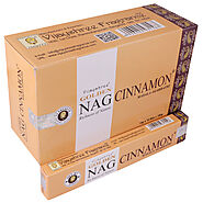 Vijayshree golden nag cinnamon incense sticks | meghaaromatics.com