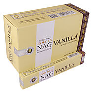 Vijayshree Golden Nag Vanilla Incense Sticks Exporter | meghaaromatics.com