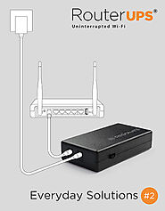 Router UPS - Power Backup for WiFi Router