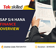 Reputed Online SAP S/4HANA Finance Overview Training USA, India