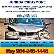 Cash For Junk Cars Lauderdale, FL | We Buy Junk Cars Fort Lauderdale