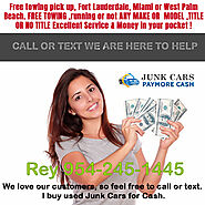 Junk cars for cash Miami