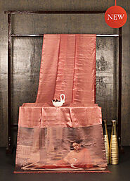 Buy lightweight soft silk sarees by Drapery