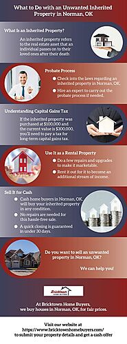 Infographics: Tips for Dealing with Your Inherited Property in Norman, OK
