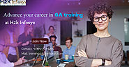 Advance your career in QA training at H2k Infosys
