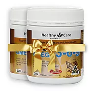 Healthy Care Ultimate Omega 3-6-9 (Pack of 2 Combo) - Ausvitahealth