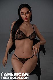 AMERICAN SEX DOLLS CO. — Zelex 170cm Tall Brunette Full Silicone Sex Doll Carmen