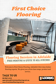 Get The Best Flooring Services in Adelaide | First Choice Flooring