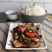 Get the Quick and Healthy Meal Tofu in Black Bean Sauce