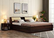 King Size Bed in Bangalore at Wooden Street