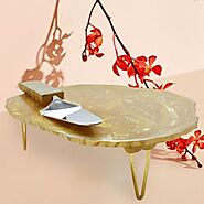 Cake Turntable - Wooden Cake Stand Online in India
