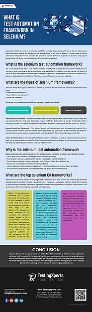 What is Test Automation Framework in Selenium?
