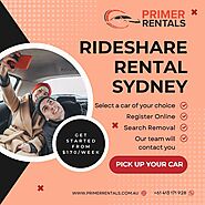 Rideshare Rental Sydney