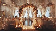 Fairy Lights Wedding Arch Decor: Romantic Ceremony Ideas