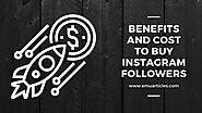 Benefits and Cost to Buy Instagram Followers - Emu Articles