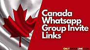 499+ Canada Whatsapp Group Invite Links List 2022