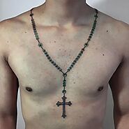 100+ Rosary Tattoo Design Ideas For Men and Women