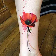 Poppy Flower Tattoo Ideas With California Designs Meanings