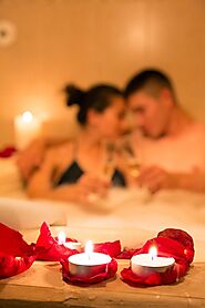 Relaxing couple’s spa experience