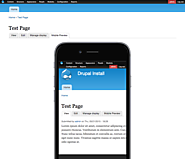 Mobile Preview | Drupal.org