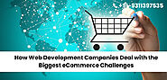 How Web Development Companies Deal with the Biggest eCommerce Challenges
