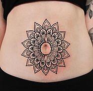 50 Belly Button Tattoo Design Ideas for Men and Women