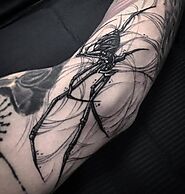 Website at https://worldtattooportal.com/spider-tattoo/