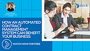 Dock 365 Free Webinar | How an Automated Contract Management System Can Benefit Your Business
